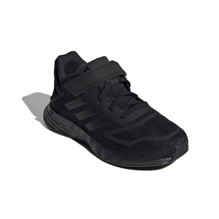 adidas Duramo 10 EL K Fabric Comfortable Abrasion Resistant Low Top Kids' Running Shoes Black Kids' GZ0637