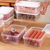 Reusable Sub-Packaging Fresh-Keeping Box Refrigerator Freeze Sorting Box for Meat Fruit Vegetable Kitchen Organizers Accessories