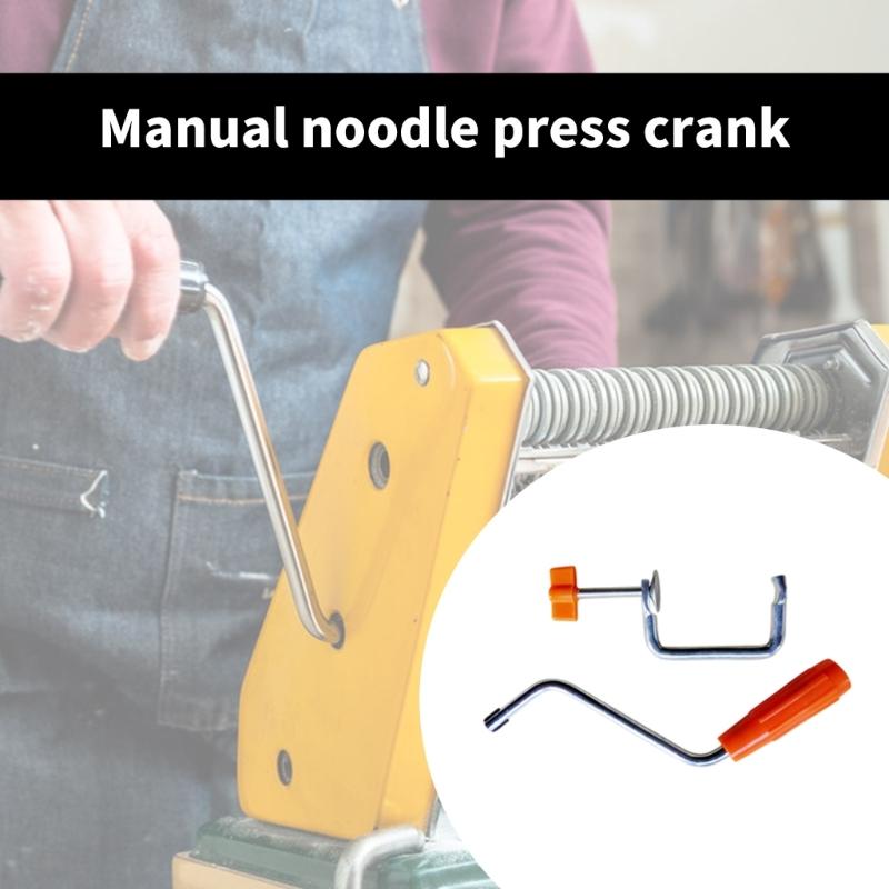 Plastic Metal Pastas Press Machine Handle and Clamp Set with Quick Releases Design For Easy Cleaning Stable Operation
