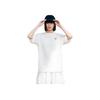 Lifestyle Series Sport Casual Simple Letter Print Round Neck Pullover Loose Short Sleeve T-Shirt Women T-Shirts 962528119-1