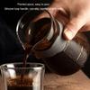 Pour Over Coffee Maker High Borosilicate Glass Coldproof Heatproof Coffeemaker Cups Set with Scale for Home Coffee Shop