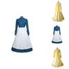 Howl's Moving Castle Sophie Zipper Back Long Sleeve Dress For Cosplay