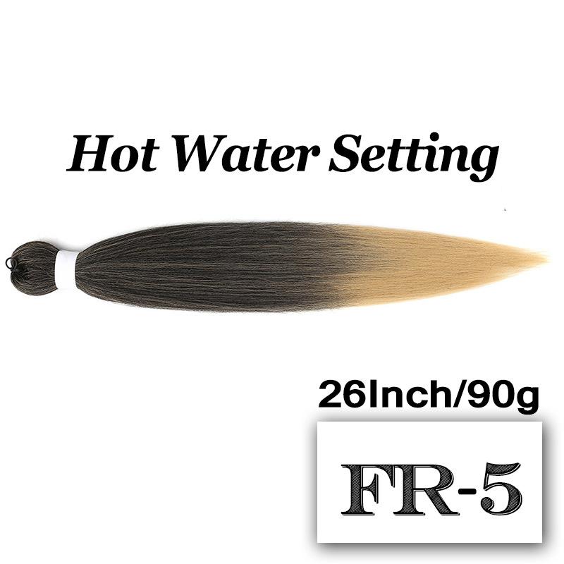 Braiding Hair Pre-stretched 26 Inch Hair Extensions for Afro Crochet Braids Synthetic Hair DIY Purple Pink Peach Red Jumbo Braid
