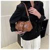 Retro Minimalist Shoulder Bag 2026 New Fashion Trendy Soft Faux Leather Armpit Bag for Women Commuter Crossbody Purse CLE