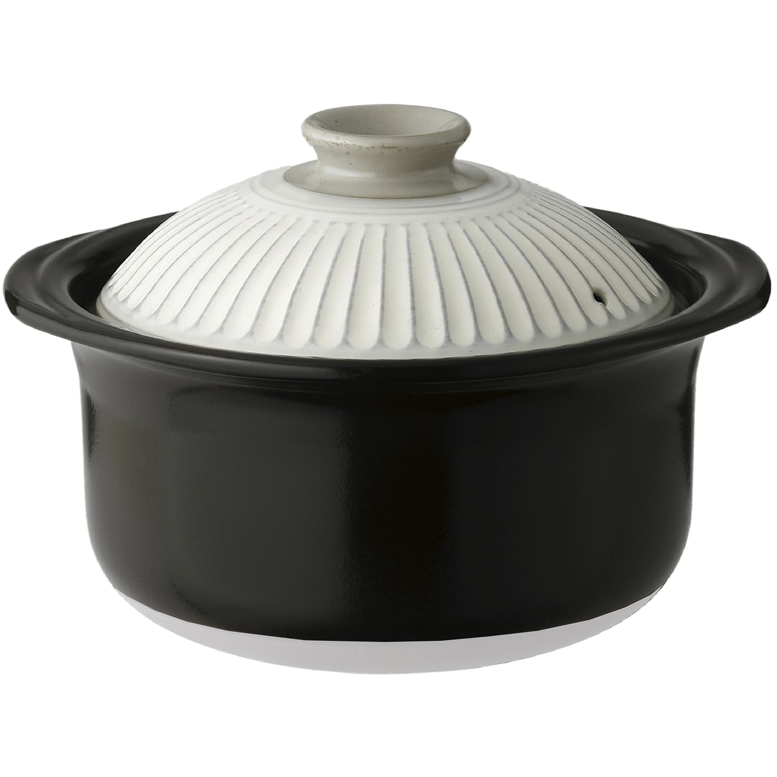 

Ginpo Touki Banko Yaki Ginpo Chrysanthemum Rice Pot 2 Cups Cooking Rice Pot Suitable for Open Fire Powder White Made in Japan 41161 [Genuine Product]