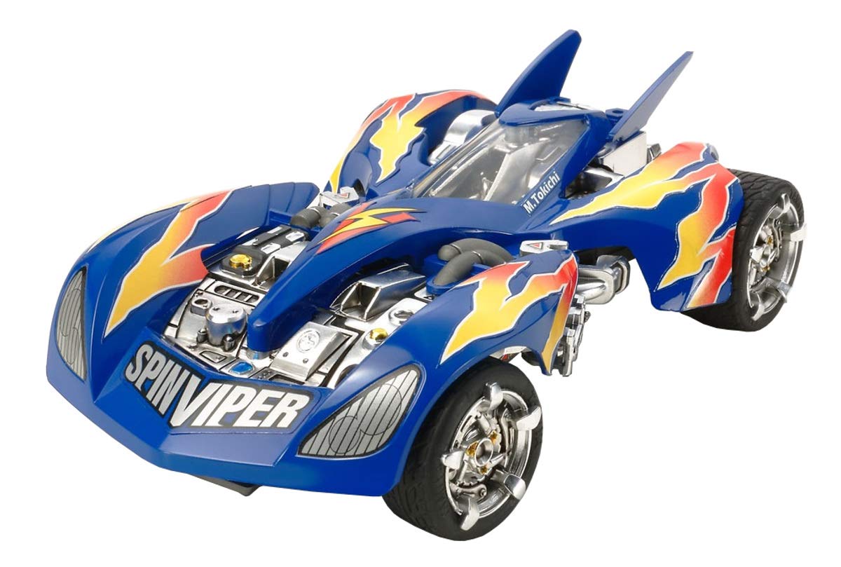 

Tamiya Mini 4WD Special Edition Product: Real Mini 4WD Spin Viper Plastic Model (Display Model) 95585
