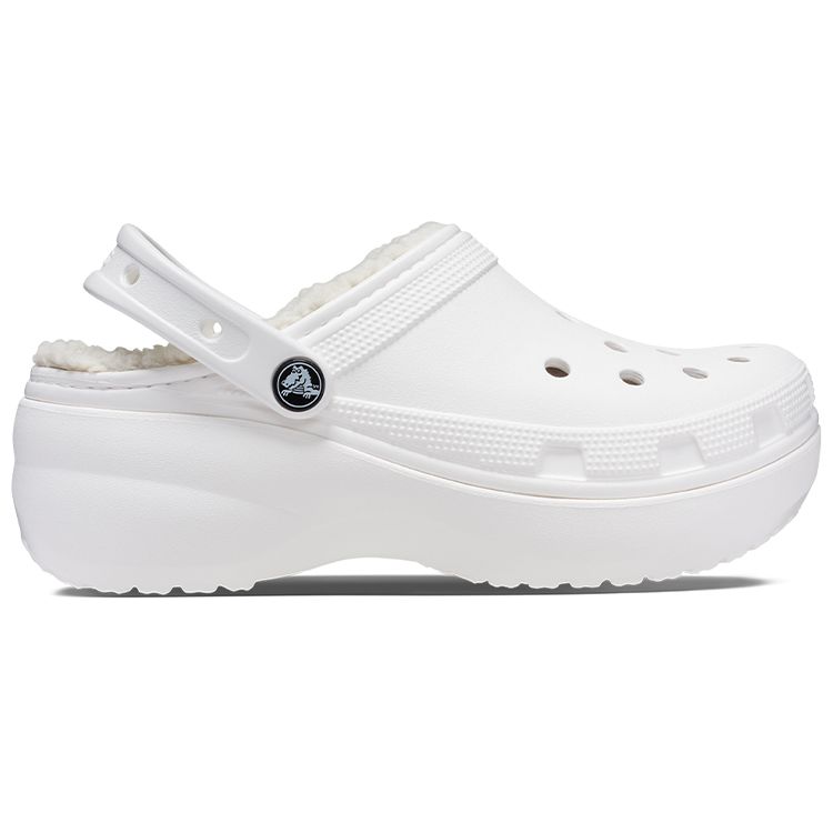 Crocs Eva Cloud Warm Cotton Sports Clogs Women Footwear White 207938-100