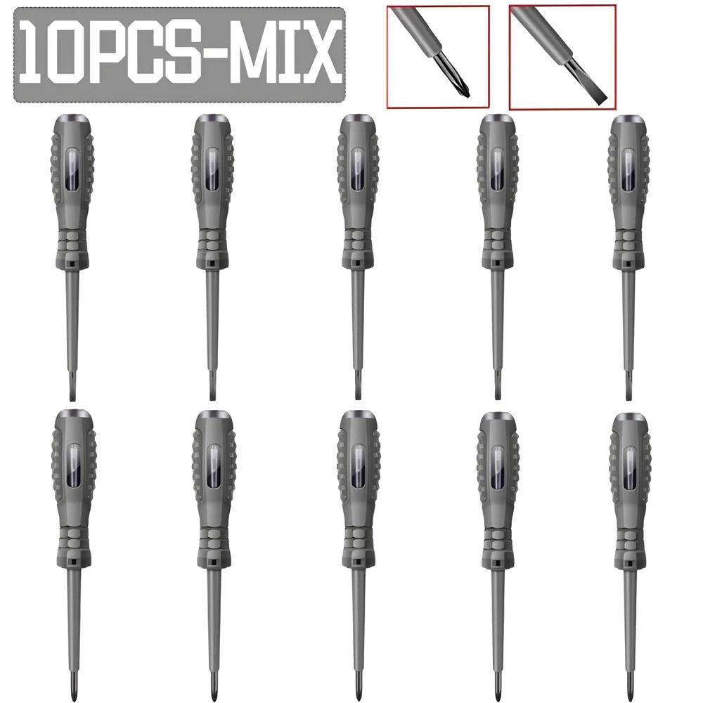 Digital Voltage Tester Pen AC Non-contact Induction Test Pencil Voltmeter Detector Electrical Slotted Screwdriver Indicator