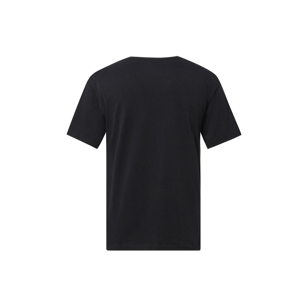 Nike Letter Print Loose Round Neck Short Sleeve T-Shirt Men Tops Black FN3706-010