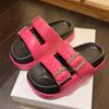 New Summer V Soft-soled Slippers Women's Fashion Non-slip Thick-soled Cool Slippers Home Slippers
