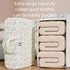 Large Capacity Quilt Storage Bag Foldable Wardrobe Sorting Storage Bucket  Household Organizer