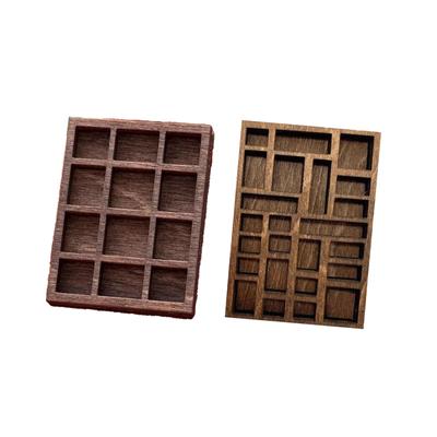Compact Display Shelf for Trinkets, Jewelry Organizer with Compartments