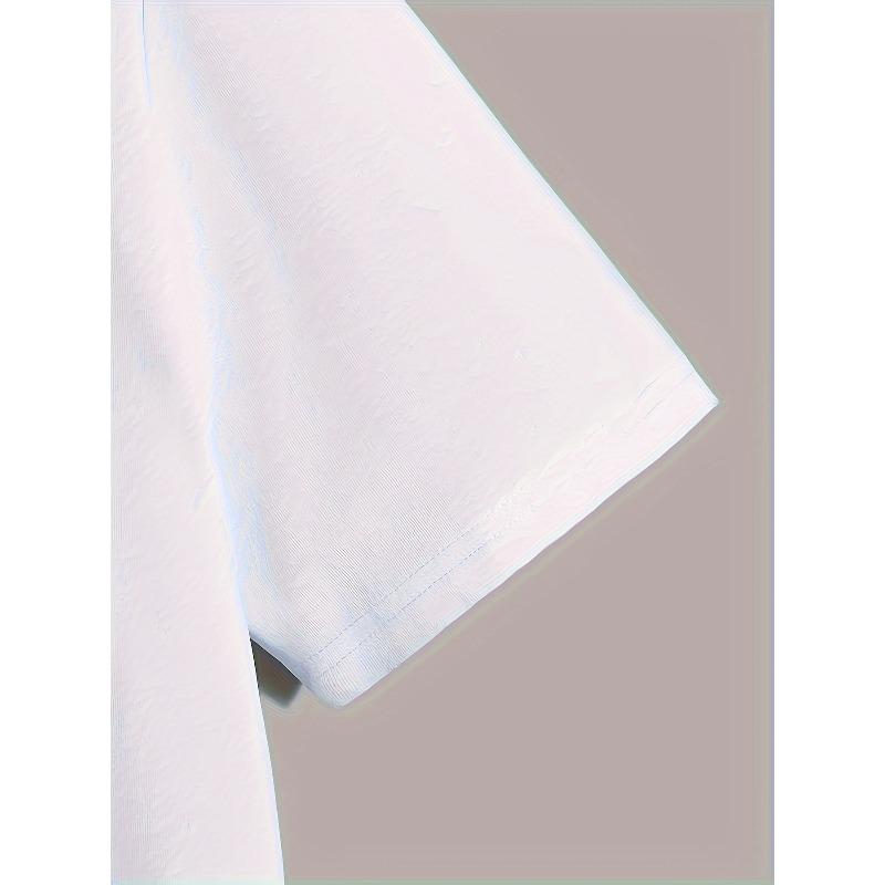 European Sizes Men's Angel & Devil Graphic Tee - Casual Cotton Crew Neck T-Shirt for Summer, Breathable & Soft