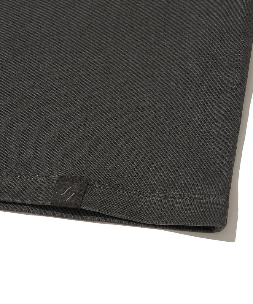 Welteoigseupelimeonteu Sun-Headed Deity T-Shirt_Charcoal
