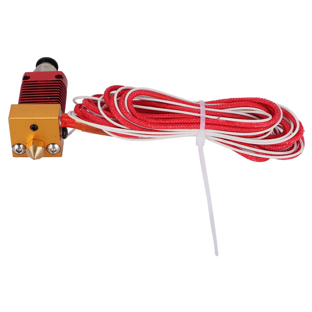 CR10 Red Extruder Hotend Kit External Threaded Connection 3D Printer Accessories(12V 40W)