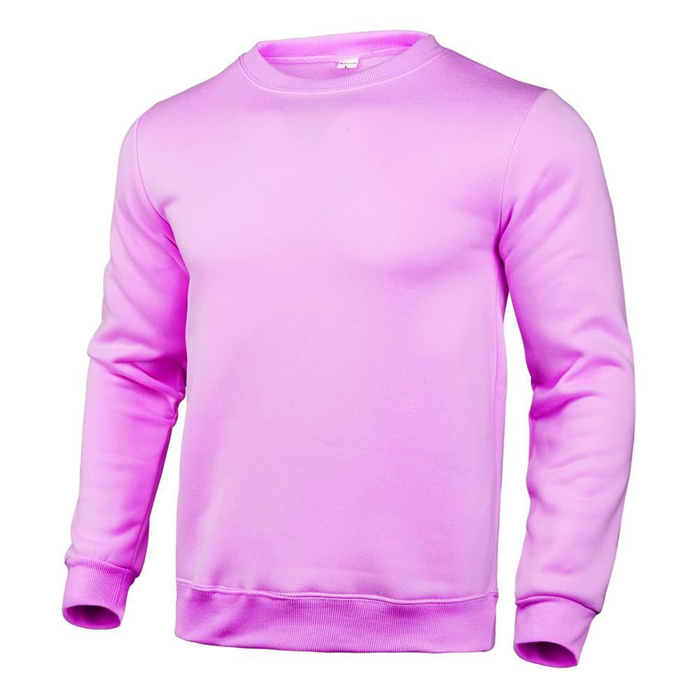 King Billion Heren Casual Sweatshirts Effen Kleur Basic Hoodie Herfst Pullovers Mannelijke Streetwear Onderhemden Baggy Sweatshirt M paars