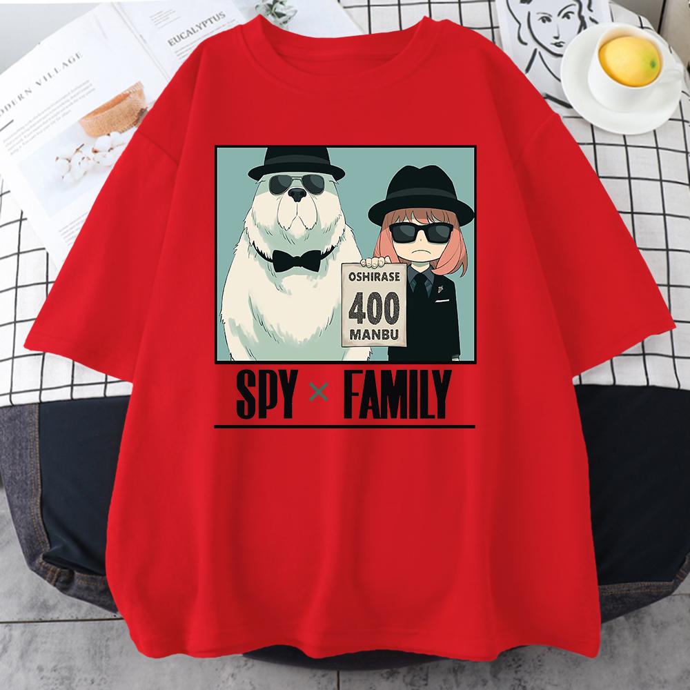 Anime Mange Anya Forger Art Mans Cotton Short Sleeve Creativity All-math T-Shirts Oversize Breathable O-Neck Men Tee Clothing