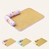 Summer Pet 5040 Cm - Breathable Natural for Dogs and Cats, Wicker Pet Bed Pad for Crate or Floor