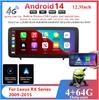 12.3'' Car Stereo Radio GPS WIFI For Lexus RX Series RX270 RX300 2009-2015 RHD