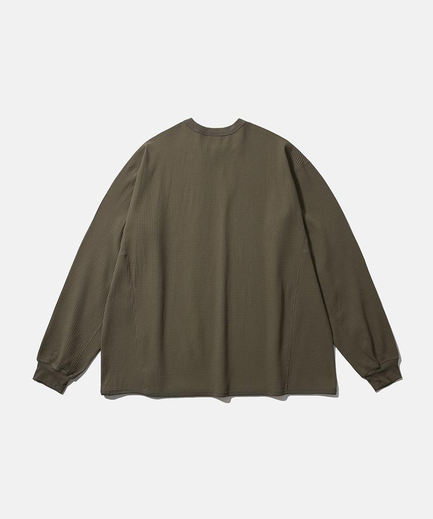MOIF [Aw26] Advanced Waffle L/S Tee / Stone
