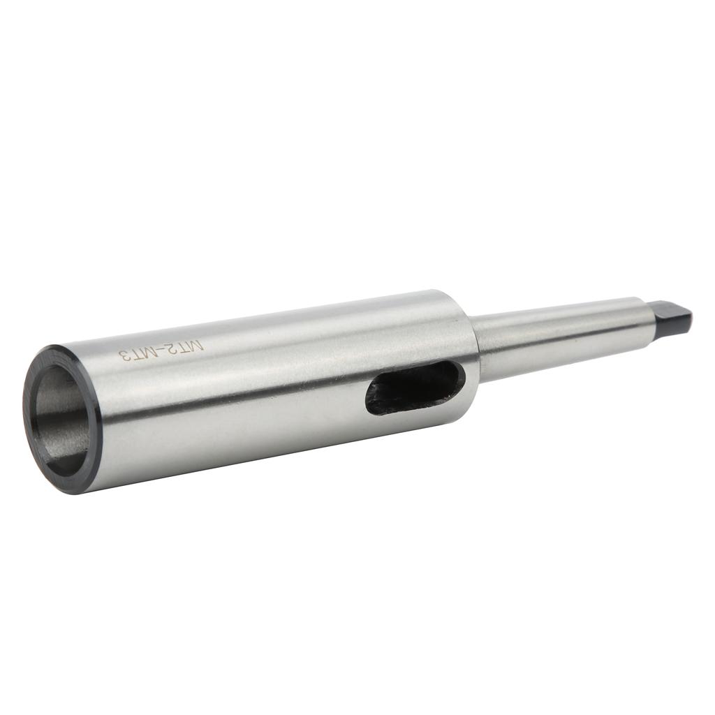Taper Drill Sleeve High Speed Steel Reducing Adapter for Lathe Milling MT2 To MT3