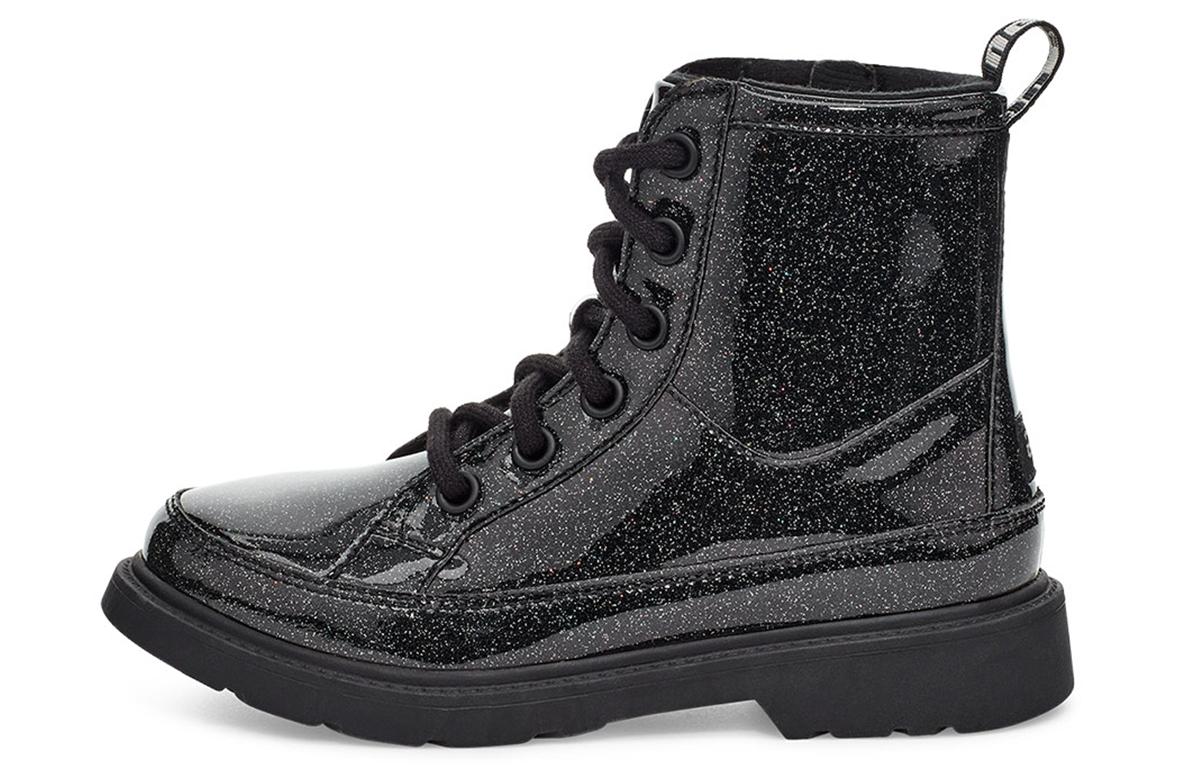 UGG Kids Leather Boots Grade School 1116377K-BLK 35