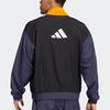 Adidas Bb Snap Jacket Sport Casual Breathable Contrast Knit Stand Collar Men Jackets Black H58333