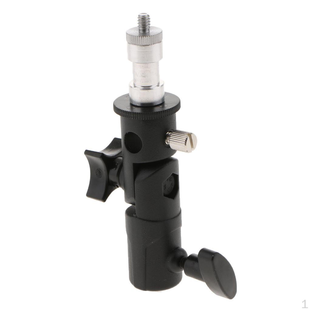 Flash Shoe Holder FLH Light Stand for DSLR Camera Black