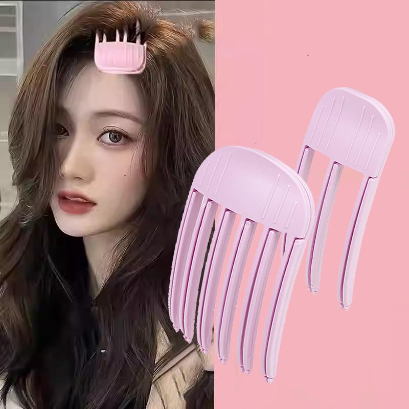 Fermagli per capelli ricci soffici, radici dei capelli, fermagli per capelli volumizzanti, fermagli per capelli da donna, forma fissa, bigodino per capelli alla moda