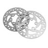 2 Pcs Brake Disc 110mm and 120mm Stainless Steel Disc Brake Rotor for Replacement