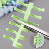 12Pcs/Set 6 Holes Candy Color Loose-Leaf Plastic Binding Ring Spring Spiral Rings A4 A5 Paper Notebook Stationery Binding Clip