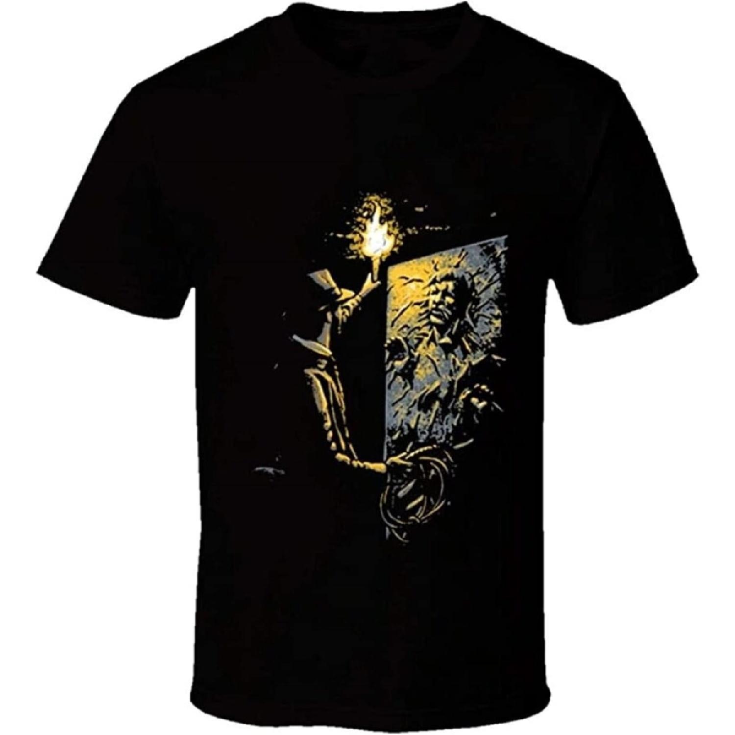 DOO MJUGG Indy Jones Han Solo Mash Up Funny Fantasy Fan T Shirt Black L S чёрный