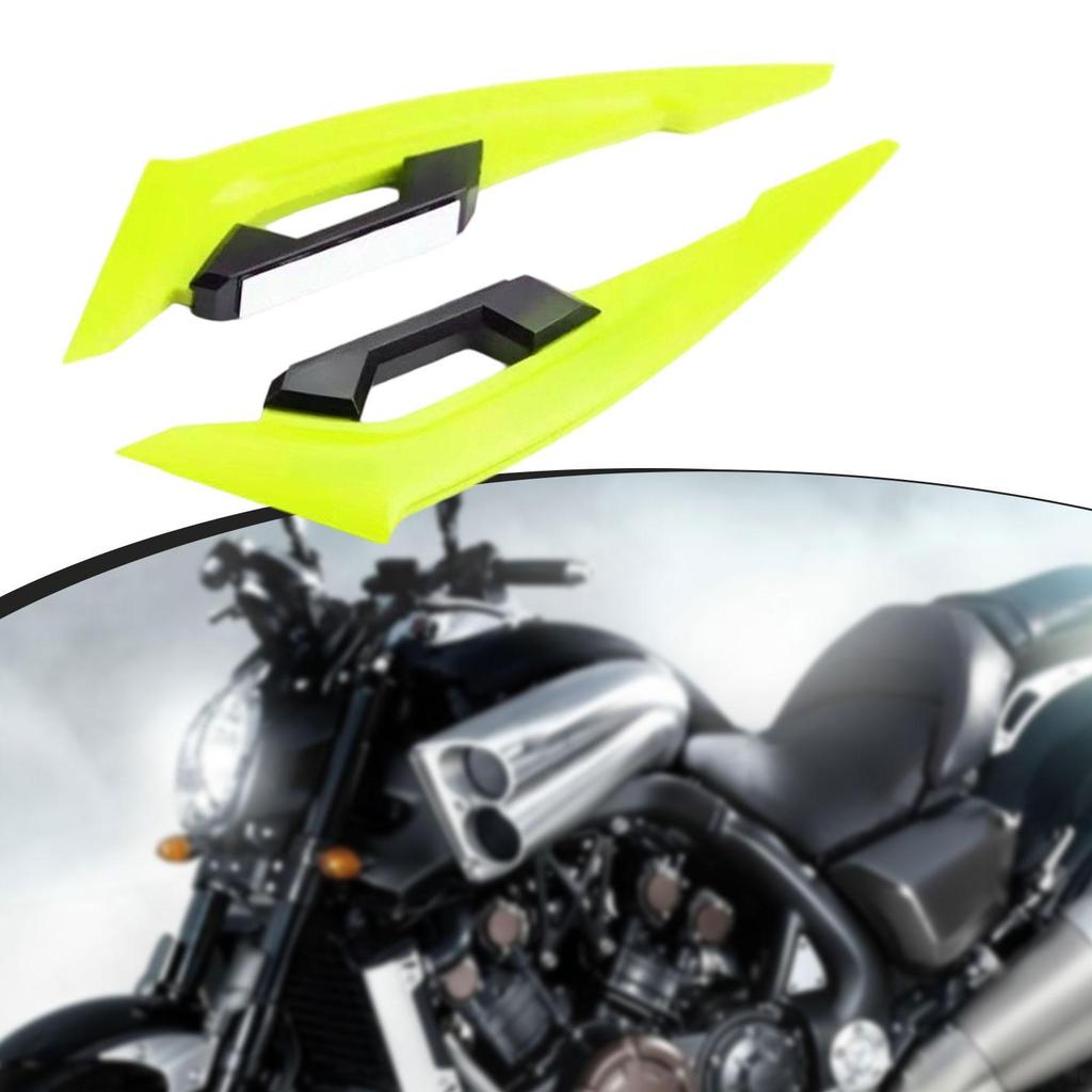 2 Pieces Motorcycle Side Modification Accessory Aerodynamic Spoiler Wing