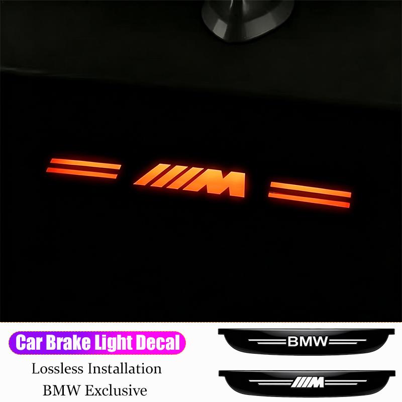 CTCE1 BMW Car High Mounted Stop Lamp Stickers High Brake Lights Decals For BMW G30 G32 G01 G02 G05 G06 G07 G26 G23 G22 F40 F20 G08 G16