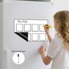 Magnetic Fridge Calendar Weekly Monthly Planner With Marker For Kitchen Refrigerator Office Organization Daily Planning