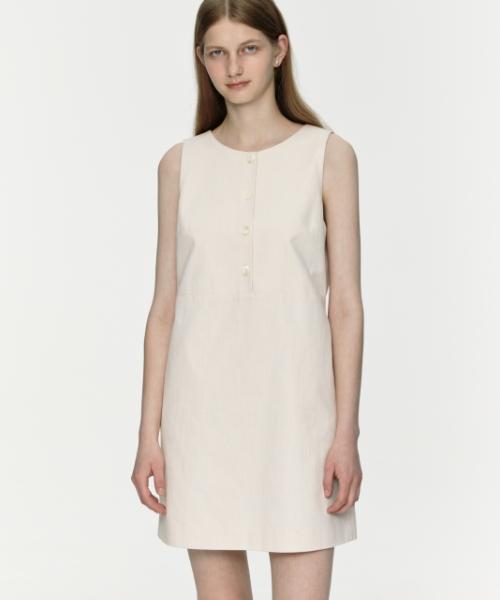DEPOUND Summer Sleeve Dress [Cream]
