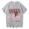 Qveen Herby Unisex T-Shirts Unisex Rundhals 100% Baumwolle Kurzarm Y2k 2026 Mode Beliebte T-Shirts Ästhetische Mode Streetwear Oberteile
