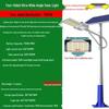 Jundingying 7500W Solar Street Light with 3m Pole