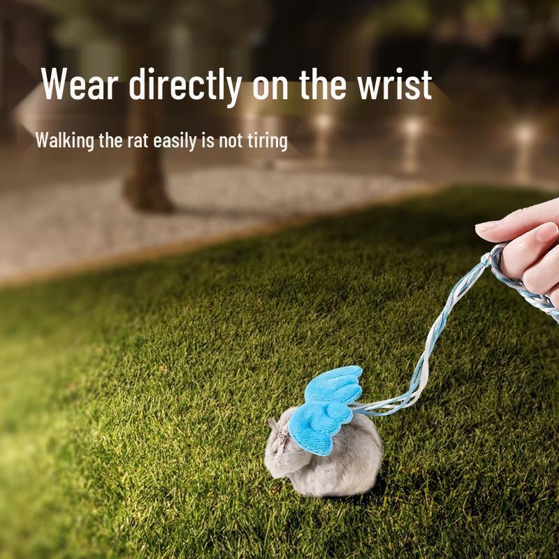 Începător Obține 0.3: Hamster Vestă cu Lesă pentru Călătorii în Aer Liber