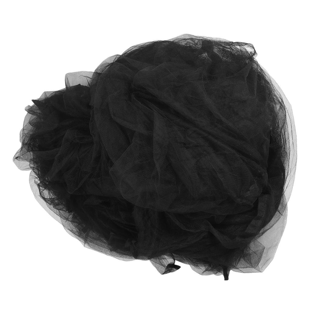 Bug Bed Net Black Light Weight Bed Net Exquisite 4 Corners Bed Canopy Net for Indoors Outdoors