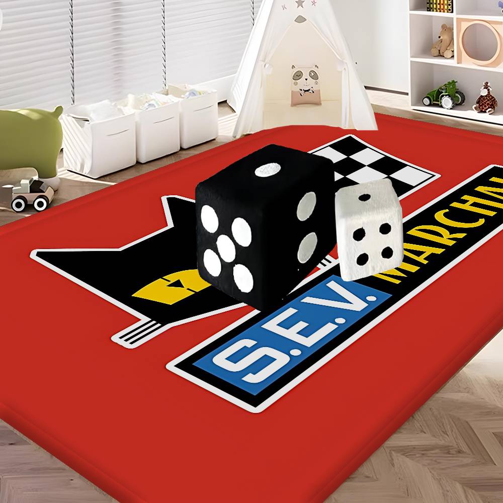 Sev Marchal Floor Mat Cheaper Anti-slip Modern Living Room Balcony Printed Bedside Mats