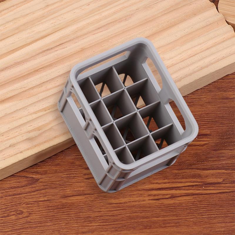 3D-gedruckte Batterieaufbewahrungsbox DIY Bierkiste Nein. 5 AA Nein. 7 AAA-Batterie stapelbarer Aufbewahrungskorb