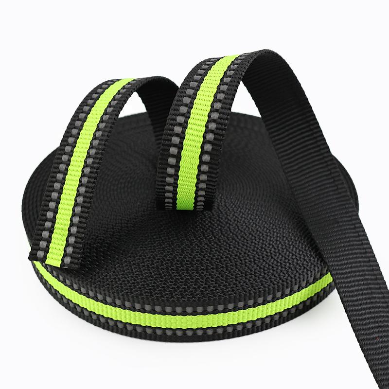 5/10M 15/20/25mm Reflective Webbing Tape Decorative Ribbon Band Bag Strap Clothing Dog Collar Binding Tapes DIY Sewing Accessory
