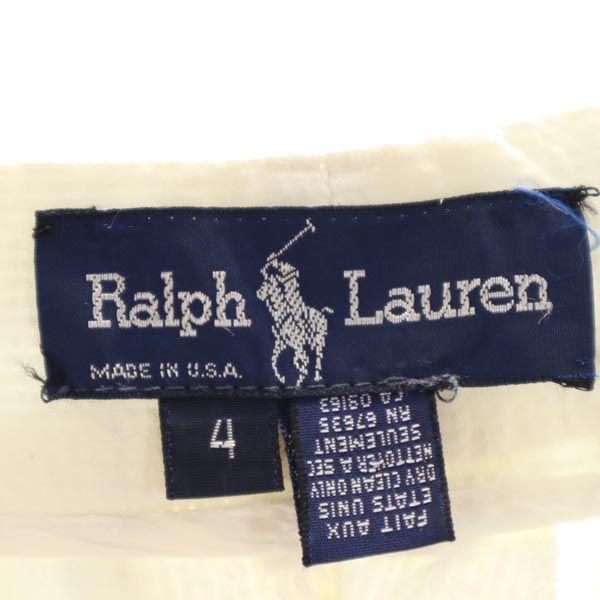 Ralph Lauren Made In USA Pants 4 White Men's Used