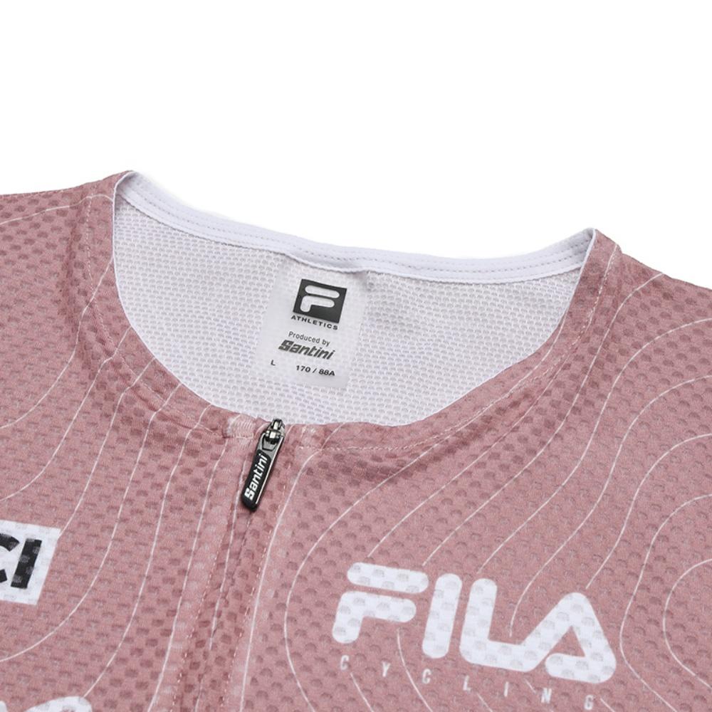 Fila Cycling Classic Casual Versatile Short Sleeve Knit Top Women Tops Light-Pink A11W528502F-PK