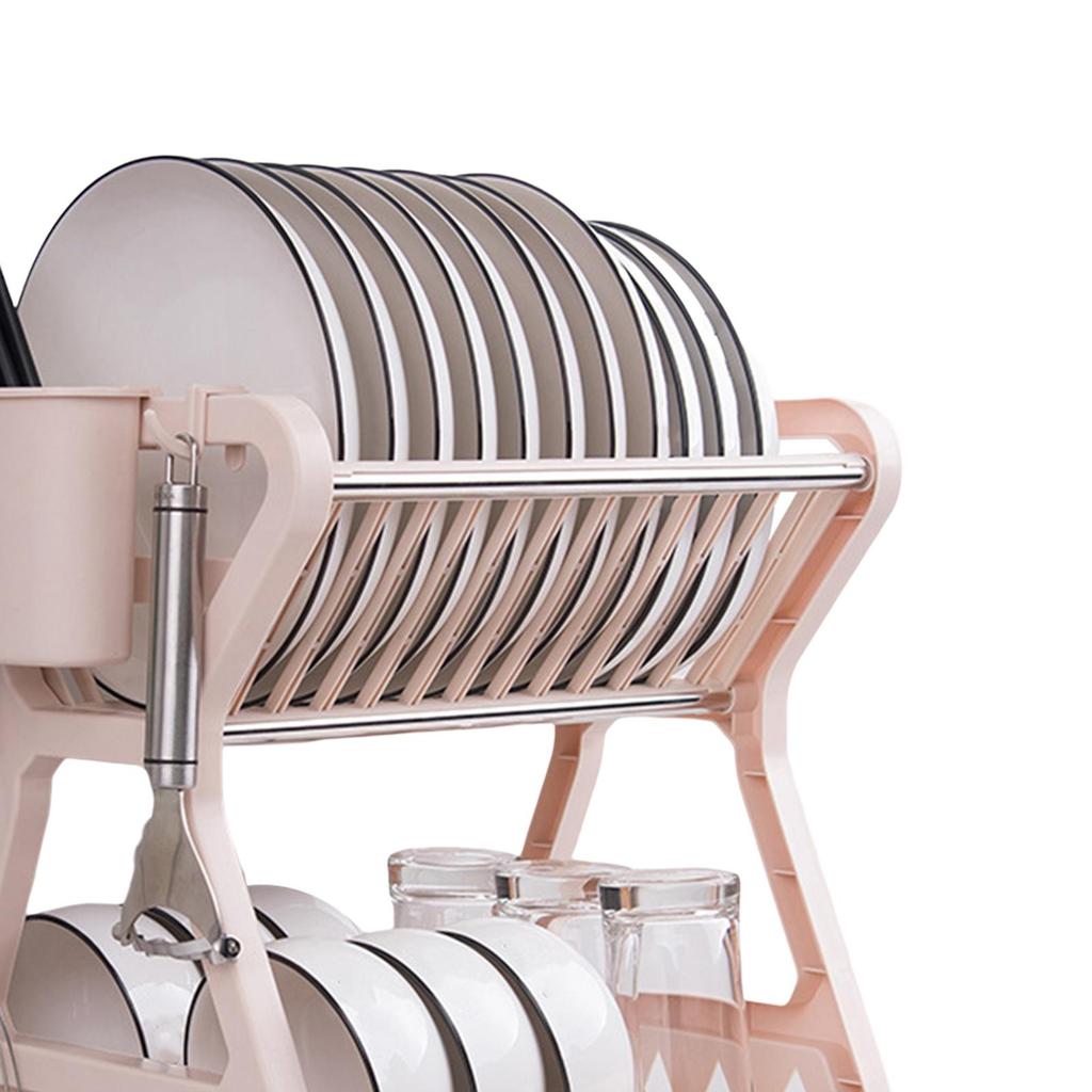 Dish filter Drainer Rack Removable Utensils Organizer for Kitchen