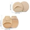 1 Pair Half Toe Socks Women Lace Toe Topper Socks No Show Liner Invisible Toeless Socks Forefoot Non-Slip Insoles Pads