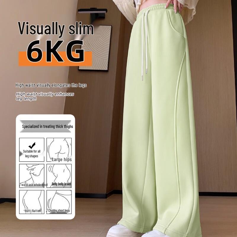 Women's Loose Fit High-Waist Wide-Leg Pants