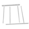 Cowboy Hat Rack Multifunctional Adjustable Acrylic Wall Mount Cowboy Hat Holder Organizer for Home