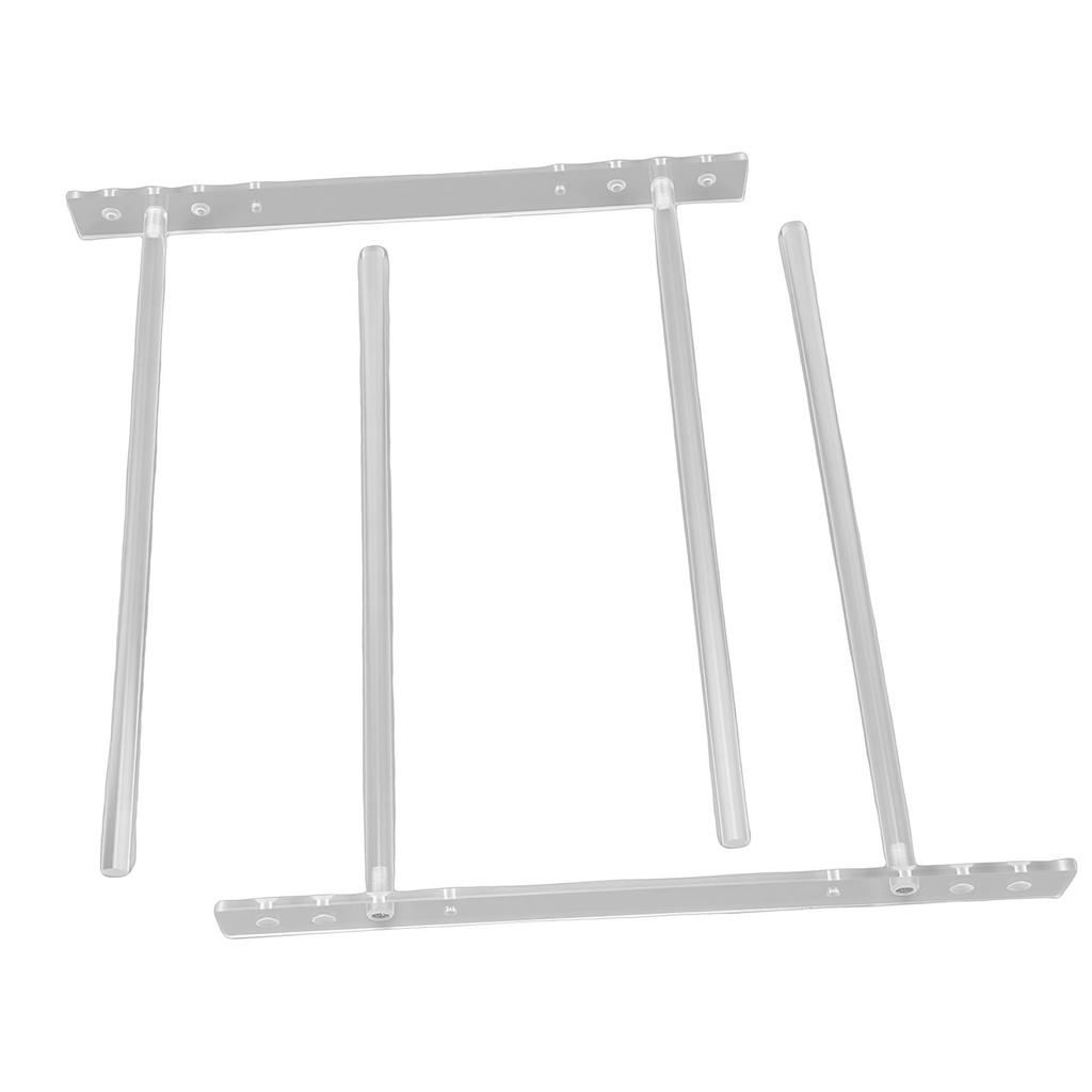 Cowboy Hat Rack Multifunctional Adjustable Acrylic Wall Mount Cowboy Hat Holder Organizer for Home